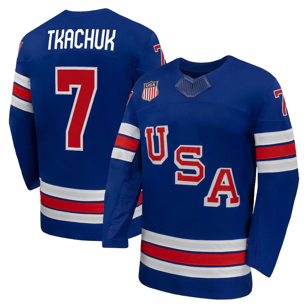 Men's Royal 2026 Home Sewn Hockey Jersey