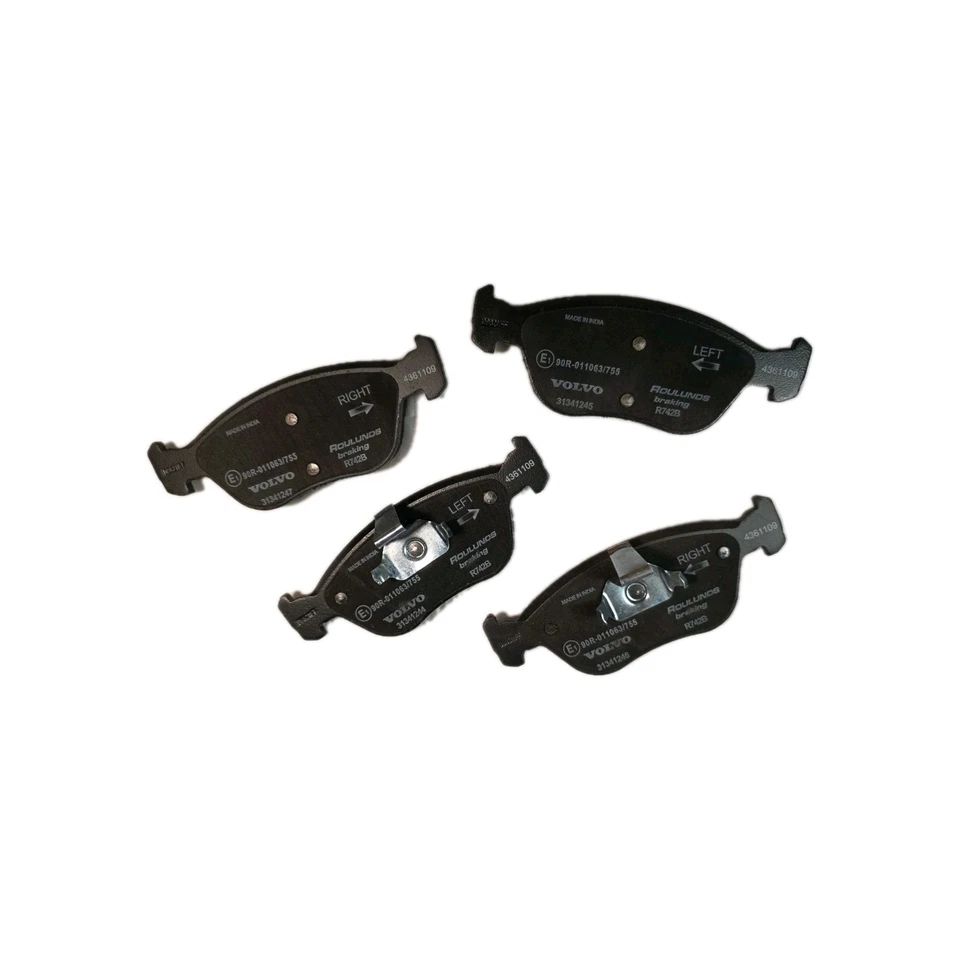 Pastillas de freno delanteras x4 originales Volvo modelo 800 S/V 70 C70 31341243 (K1) Foto 2 de 3