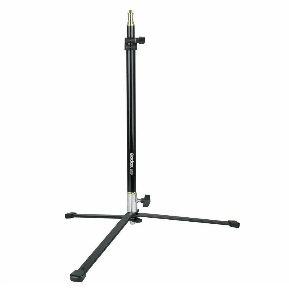Godox Nero/Argento 90F (87 Cm, 3 Kg), Treppiede Per Lampade + Flash, - Immagine 2