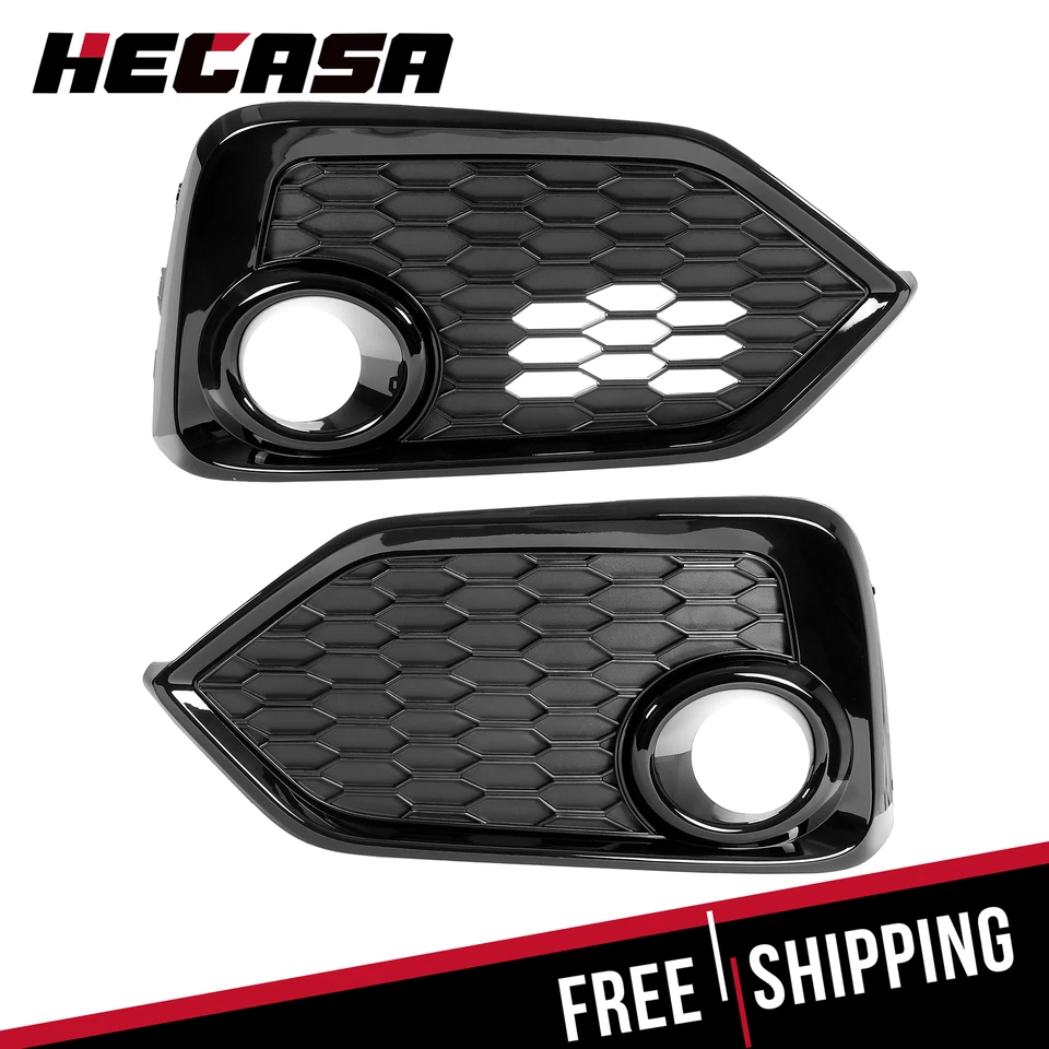 For 2017-2019 Honda Civic Hatchback Si EX Fog Light Lamp Cover 17-19 LH & RH DOT - Image 4 of 4