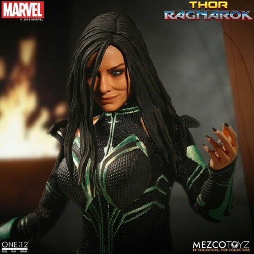 Nueva figura de acción Mezco One:12 Marvel Thor Ragnarok Hela 1/12a juguete caliente en stock - Imagen 4 de 7