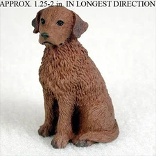 Chesapeake Bay Retriever Mini Hand Painted Figurine