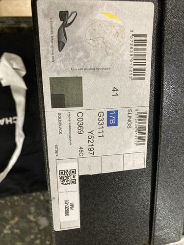 ZAPATOS CHANEL MUJER SLINGBACK TALLA 41C - Imagen 14 de 15