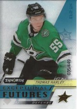 2020-21 Synergy Exceptional Futures Gold #EFSTH Thomas Harley /449 - NM-MT