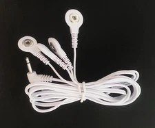 Electrode Lead Wires 3.5mm (4 in 1) for TENS Massager Machine