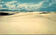 White Sands National Monument New Mexico Vintage Postcard