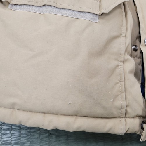Chaqueta Abrigo Vintage The North Face Etiqueta Marrón Mediana Plumón Abombado Caqui Hecha en EE. UU. - Imagen 11 de 14