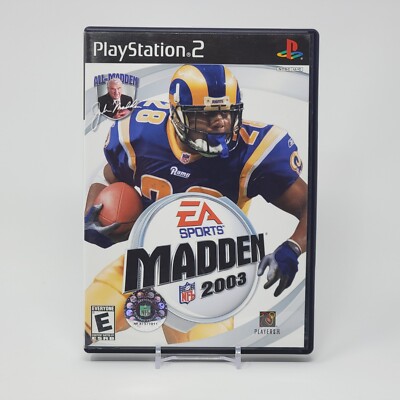 Madden NFL 2003 (PlayStation 2 PS2) CIB COMPLETE & TESTED