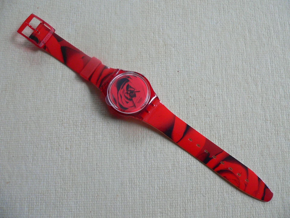 1998 Spring Summer Collection swatch watch The Rose GR136. - Image 2 of 4