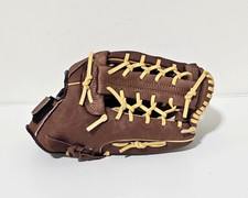 Franklin 12" Pro Series Brown Leather Baseball Glove Right Hand Trow.