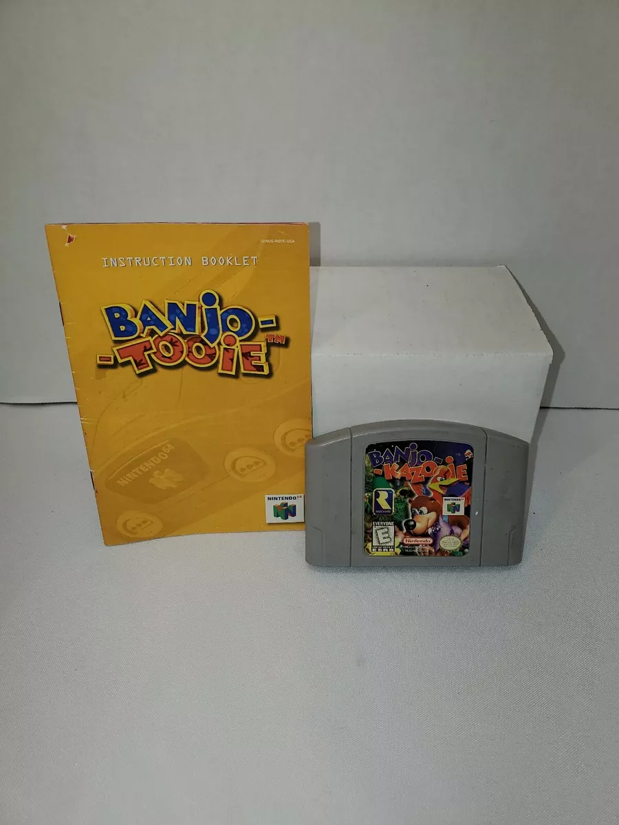 Banjo-Kazooie Nintendo 64 N64 Original Game with Booklet