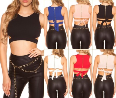 Koucla Crop Top with Tie