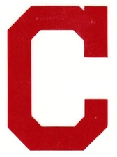 REFLECTIVE Cleveland Indians 2 inch fire helmet decal sticker yeti window 