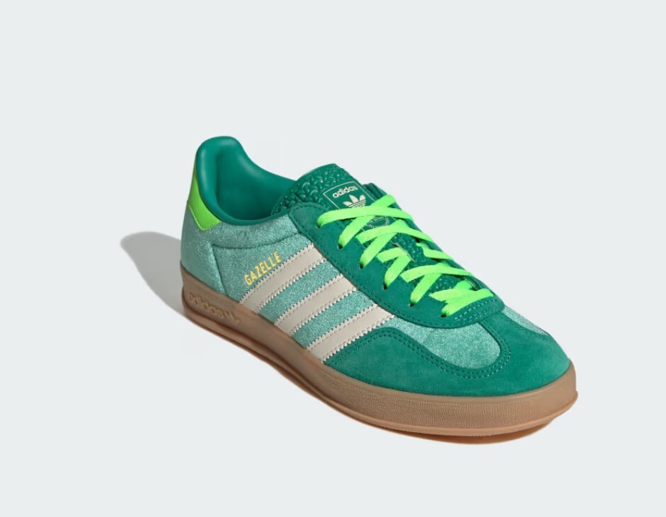 ★★Adairs★★ Gazelle Indoor Green JI2715 Adidas originals Women's GAZELLE INDOOR Sneakers JI2715 Semi