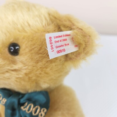 Steiff Danbury Mint Growler Bear 1908-2008 100 Yrs Commemorative