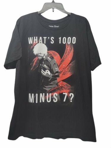 T Shirt Tokyo Ghoul, Japan Unisex Anime Tee, Halloween Shirt, Men's T-Shirt  RARE