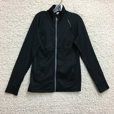 Under Armour Sweater Large Adult Black Allseason Gear Full Zip Pockets Womens L