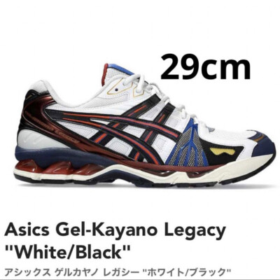 Men 11.0US Asics Gel-Kayano Legacy White/Black | eBay