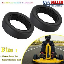 2PCS Drifting Rear Tire Fit For Segway Ninebot Gokart Pro S MAX Replacement UE