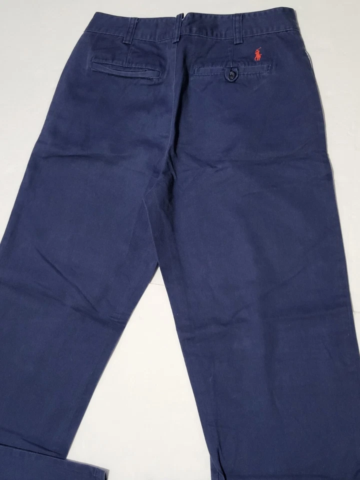 Pantalones chinos Polo Ralph Lauren juveniles talla 18 azul  Foto 4 de 4