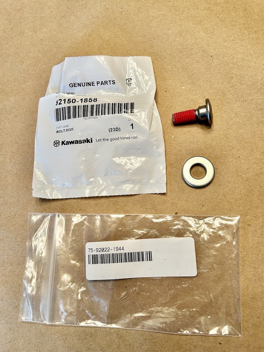1999-2007 Kawasaki Kx250 Oem Kickstarter Lever Bolt Washer 2005