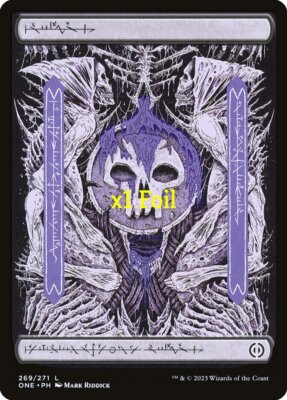 MTG Foil Showcase Full Art Phyrexia: All Will Be One ONE