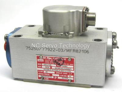 Parker Parker Abex Servo Valve 425-2159 P/N 74083 Jet-Pipe Rebuilt w/12