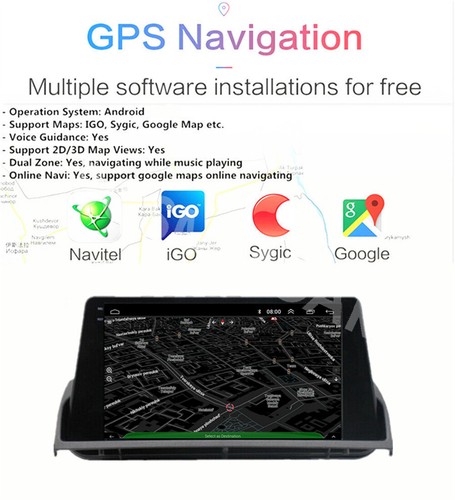 Car Radio Player Fit For Mazda 6 2004-2015 GPS Navigation Mirror link HD Video - 第 6/16 張圖片