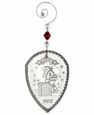 2012 Waterford Xmas Ornament ~ Annual Twas The Night Before Christmas 156417 NIB