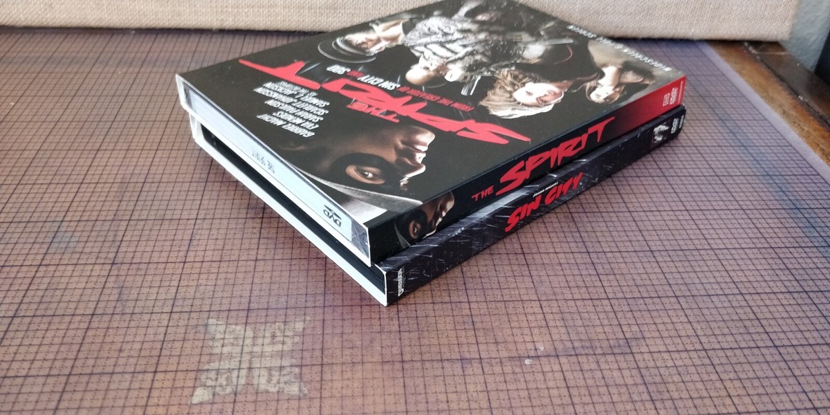 The Spirit + Sin City -- DVD -- Frank Miller Double The Spirit + Sin City -- DVD -- Frank Miller Double