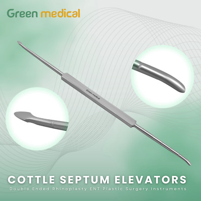 Cottle Septum Elevators Double Ended Rhinoplasty ENT Plastic Surgery