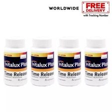 (4x 30's) Vitalux Plus Time Release Multivitamin & Mineral Optimal Eye Health