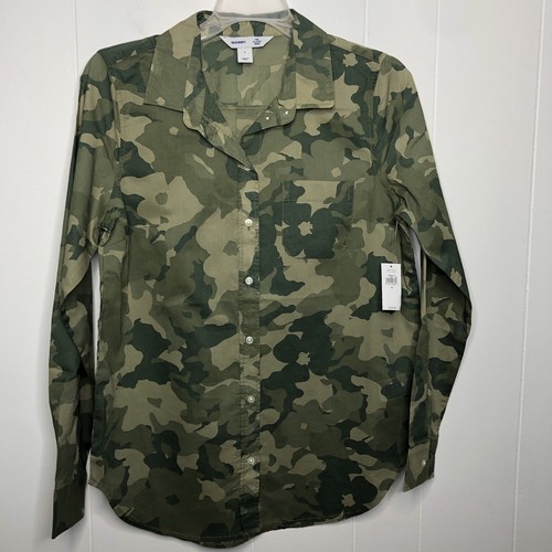 Old Navy Camouflage Shirt Women's Size 