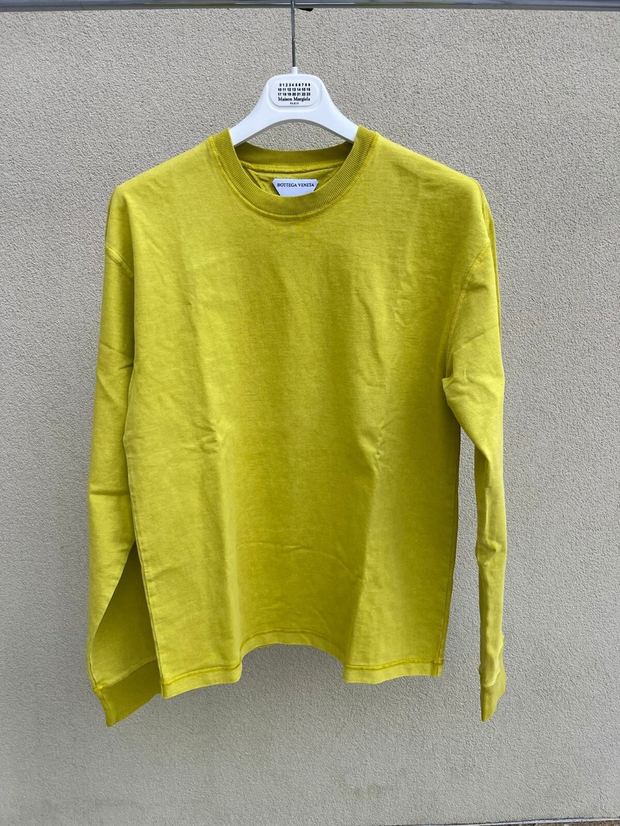 Tシャツ・カットソー BOTTEGA VENETA 25ss COTTON T-SHIRT Bottega Veneta , Japanese Cotton T-Shirt, LS in Acid , BNWT