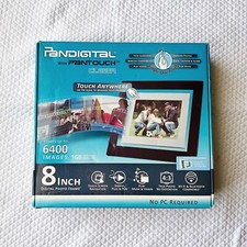 Pandigital 8-Inch Digital Picture Frame Open Box 1GB PAN8000DWPCF1