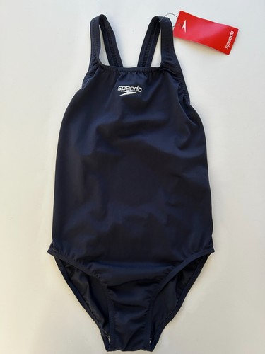 SPEEDO ENDURANCE NAVY UK 10 / 32" SWIMSUIT / SWIMMING COSTUME BNWT