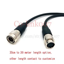 Hirose 12 Pin 2/3" B4 Lens Extension Cable for Sony, for Fujinon Lens 30cm+