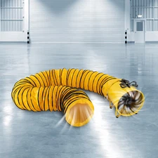 Utility Blower Ventilation Fan 16 Inches Fume Extractor w/32.8 ft/10 m Duct Hose