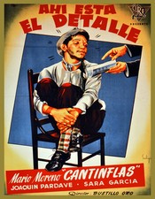 Póster decoración diseñador.Película mexicana Cantinflas.Detalle decoración del hogar.q180