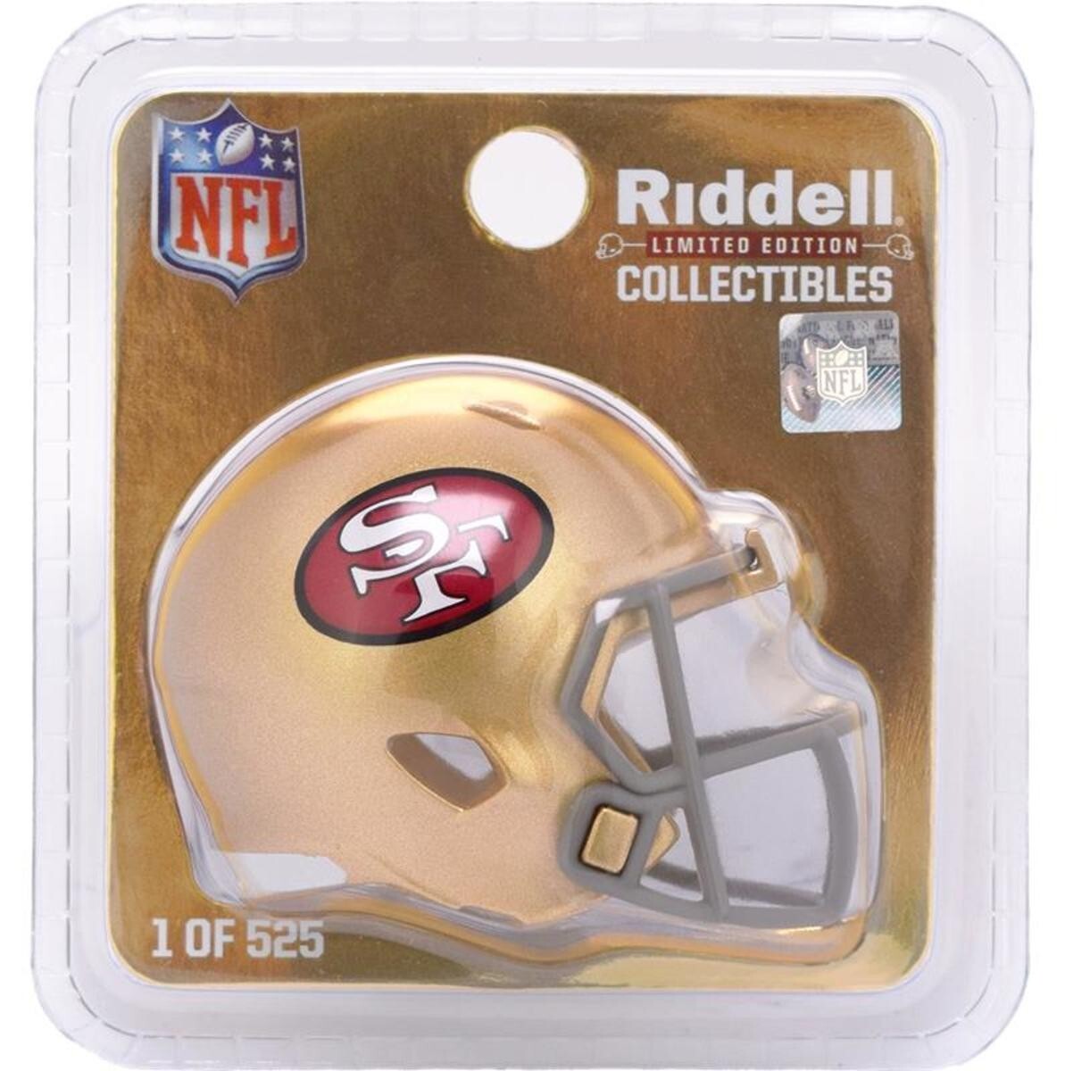Riddell サンフランシスコ・フォーティナイナーズ ヘルメット San Francisco 49ers NEW RIDDELL 2025 pocket pro helmet