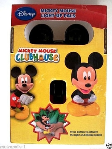 DISNEY MICKEY MOUSE CLUBHOUSE, MICKEY LIGHT-UP AMIGOS, HABLA, LUZ Y SONIDOS, 18 M+, NUEVO - Imagen 7 de 8