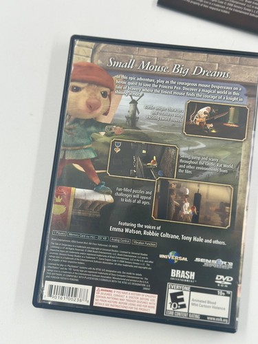 Tale of Despereaux (Sony PlayStation 2, 2008) ps2 ps 2 play 2 envío rápido - Imagen 4 de 5