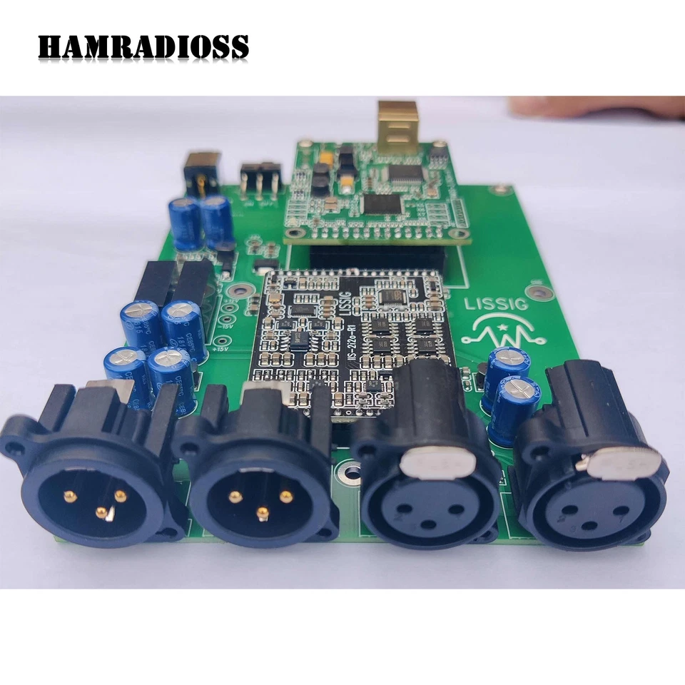 USB Sound Card ES9822 ADC + ES9018 DAC 2-Ch Acquisition Card for WASAPI & ASIO - Image 3 of 4