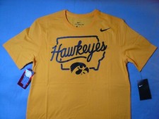 Nike Iowa Hawkeyes Legend State MEDIUM or LARGE BRAND NEW Shirt Hawks IA M L NWT