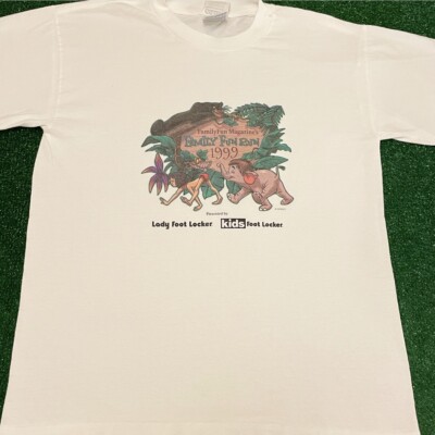 VTG 90s Disney Jungle Book Movie Theme Park Tee Rare Vintage 1999 