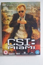CSI : MIAMI THE COMPLETE SEASON FOUR BOX SET DVD,NEW.