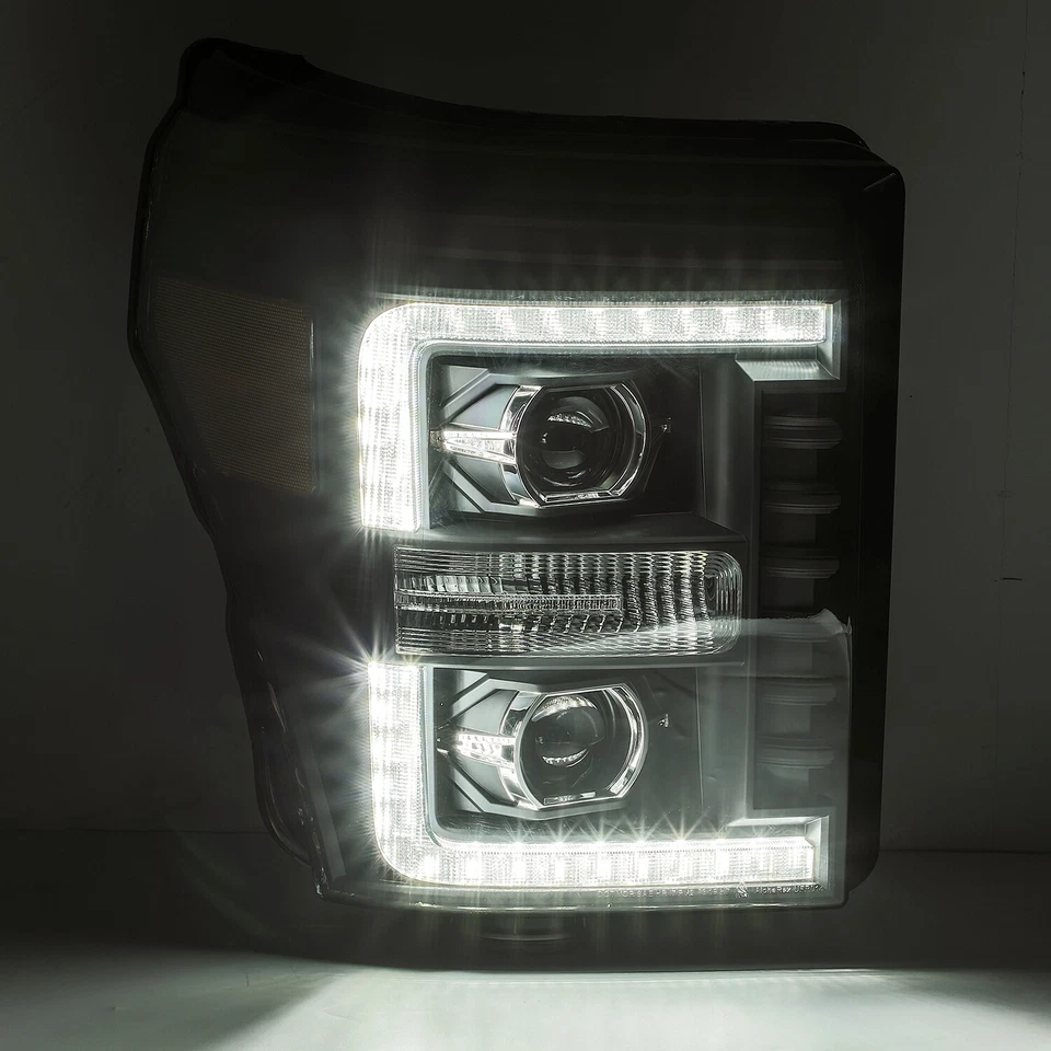 Faros LED de señal secuencial/drl serie Luxx para Ford Super Duty serie 11-16 Foto 3 de 4