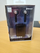 Muze by Vivitar Melody True Wireless Bluetooth Earbuds -Black NEW