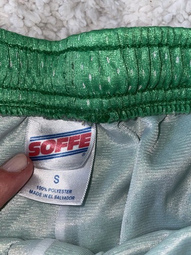 Soffe Juniors Sz. S Green ( Pink) Mesh Shorts. Great Shape - Picture 3 of 8