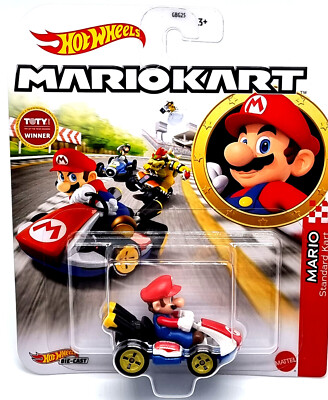 Mattel Hot Wheels cars Super Mario Kart  Auto Mario Standart Kart 